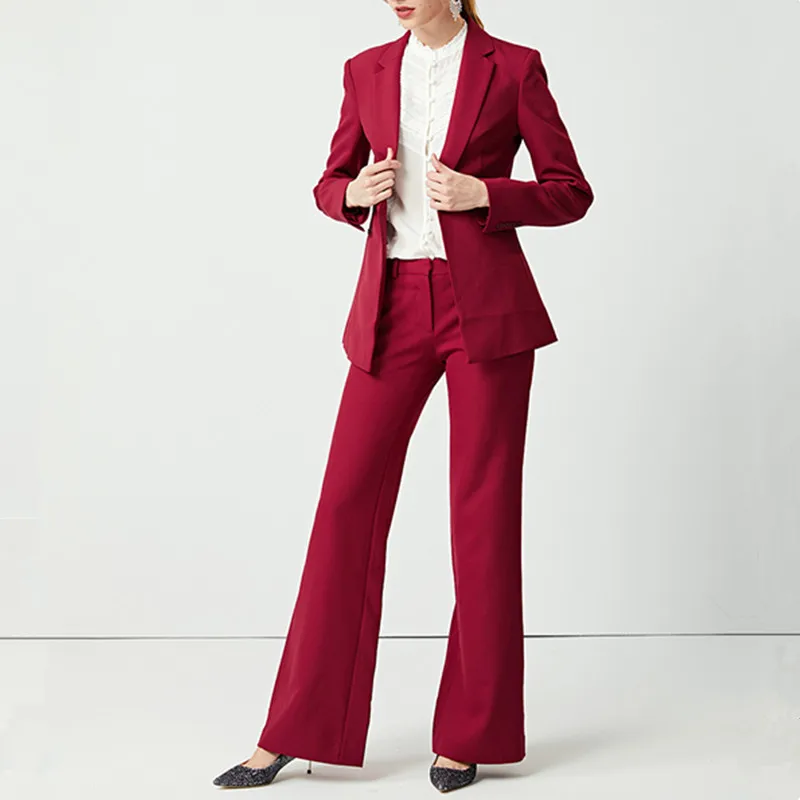 

Новое поступление, офисный модный Удобный костюм и брюки, дикий стиль работы, высокое качество, трендовые удобные брючные костюмы на заказ