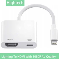 lightning to hdmi adapter for iphone ipad av adapter 1080p digital charging port for hdmi converter to hd tv monitor