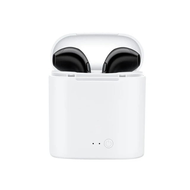 i7s-White-Black I7s TWS беспроводные наушники Bluetooth наушники I7 спортивные наушники гарнитура наушники для смартфона iPhone Xiaomi samsung huawei LG - Цвет: i7s-White-Black