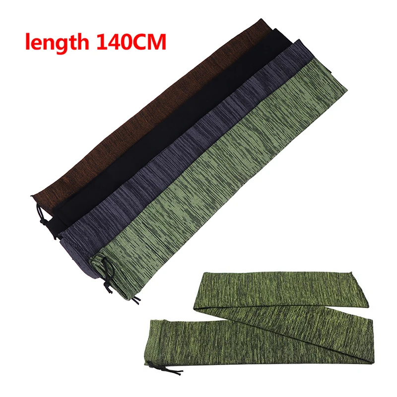 

140cm Silicone Treated Gun Sock Polyester Rifle Shooting Fishing Rod Sock Protection Cover Bag Case Tactical Hunting Sleeve Case