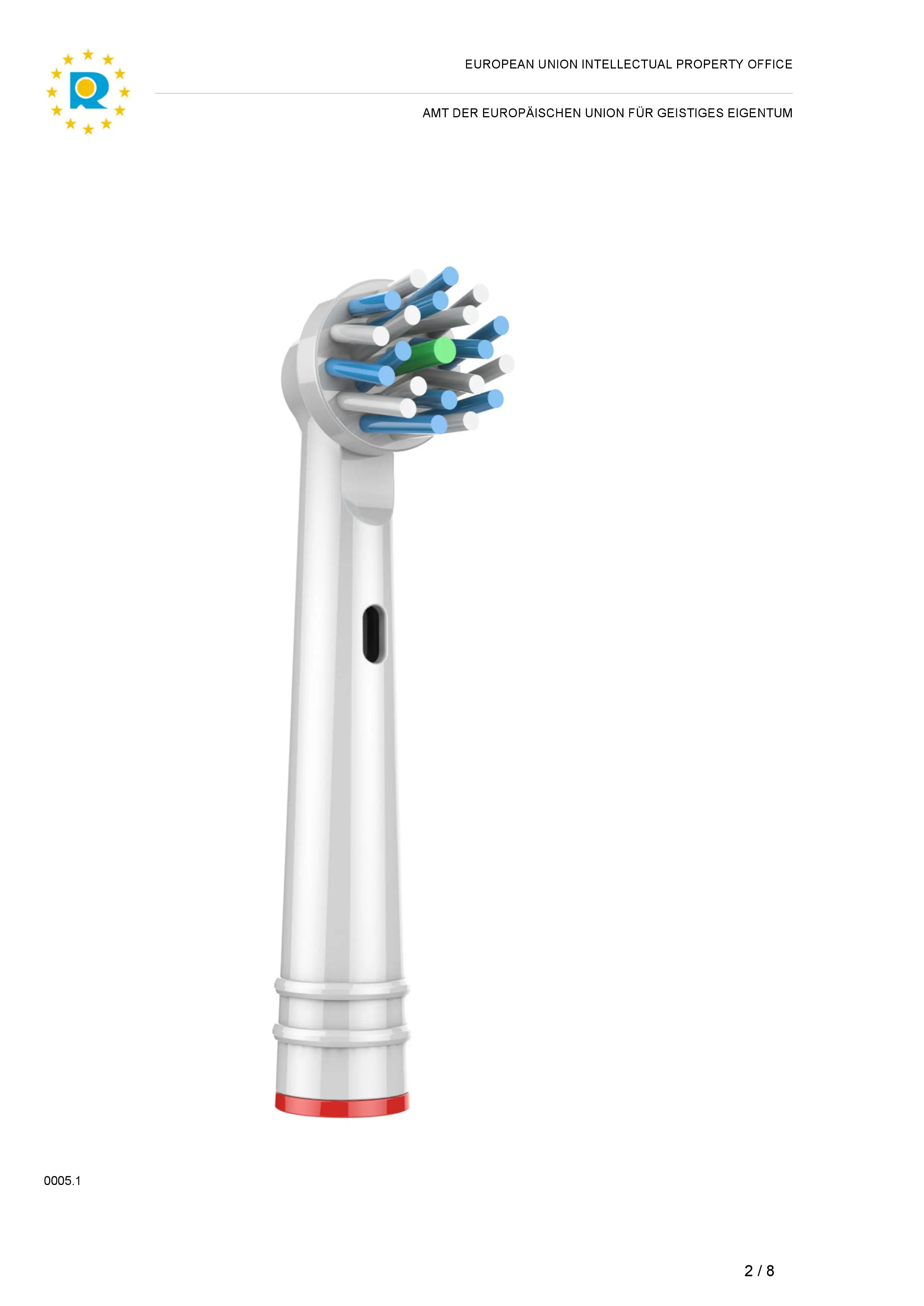 Сменные насадки для зубных щеток Oralb B-набор из 4 головок для электрической зубной щетки Oralb Braun-зубная щетка Cross Action es