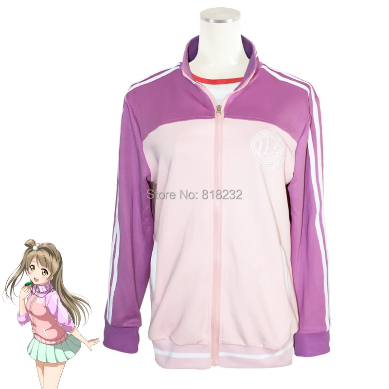 Love Live Minami Толстовка Котори спортивная одежда пальто куртка костюм Униформа