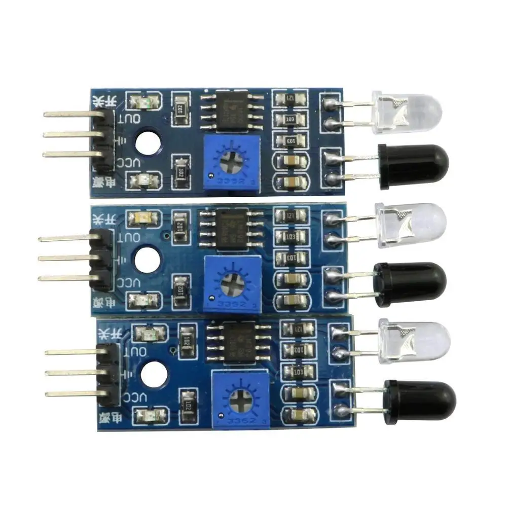 5 шт./лот инфракрасный модуль датчика избегания препятствий для Arduino Raspberry Pi умный