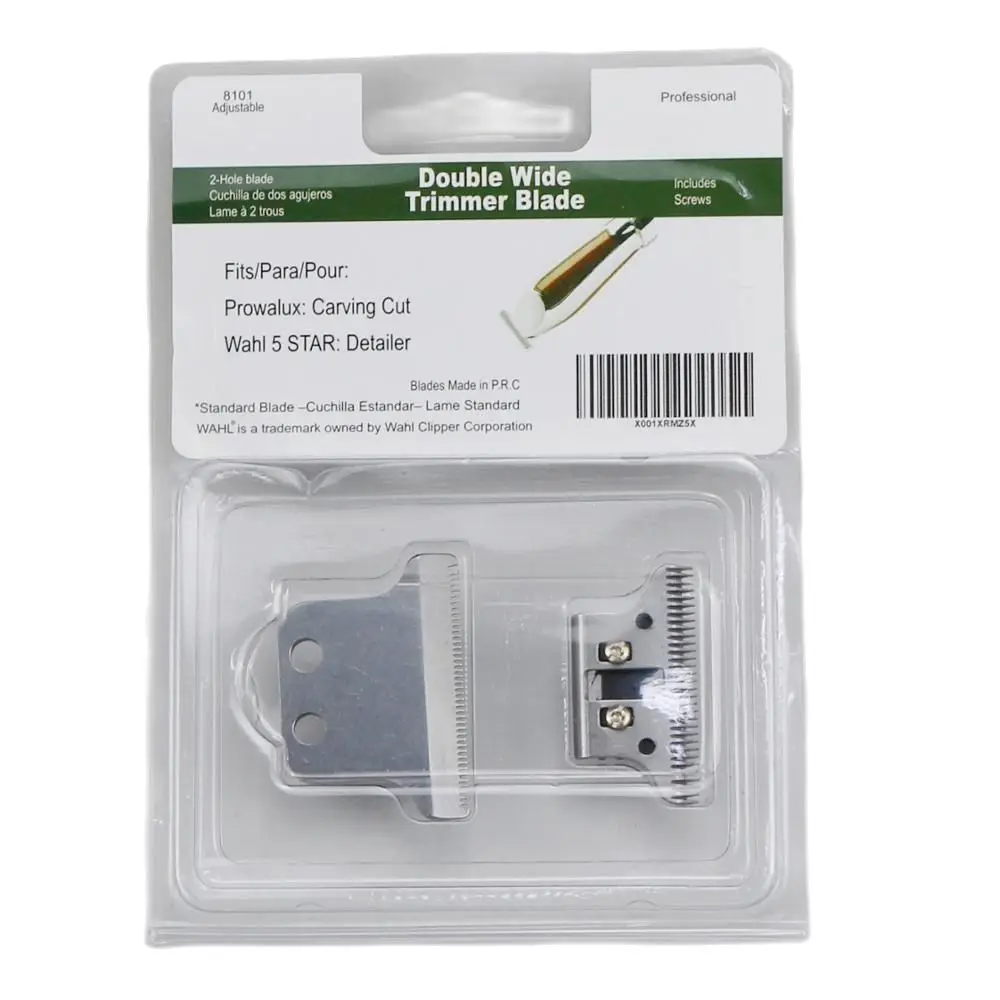 Профессиональный 2-х отверстия двойной широкоугольный триммер Сменное лезвие