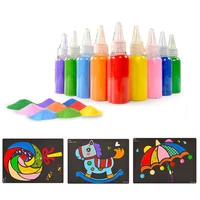 102426 sheet diy sand painting cards drawing art craft kid education toy early educational learning creative drawing toys