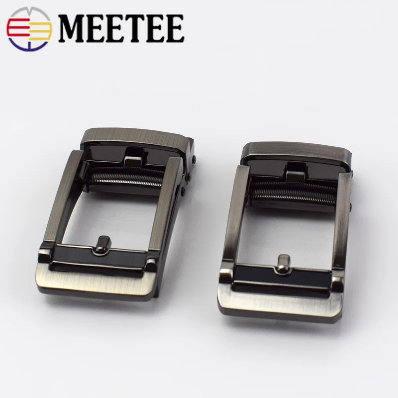 Meetee Модные мужские автоматические пряжки для ремней металлическая пряжка 30-31 мм