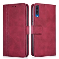 3d embossed leather case for samsung galaxy a50 2019 a505 a505f sm a505f a505f ds back cover wallet case with card pocket