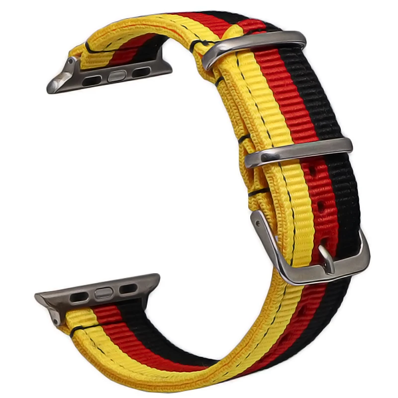 Ремешок для apple watch band apple watch 4 5 3 ремешок 44 мм/40 мм iwatch band 5 42 мм 38 мм correa pulseira нейлоновый ремешок для часов