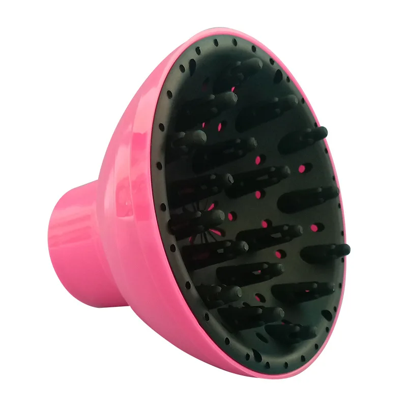 rose red Универсальный распылитель для завивки волос, дисковый диффузор, фен для высушивания волос, воздуходувка для завивки волос, инструмент для укладки, аксессуары для салона - Цвет: rose red