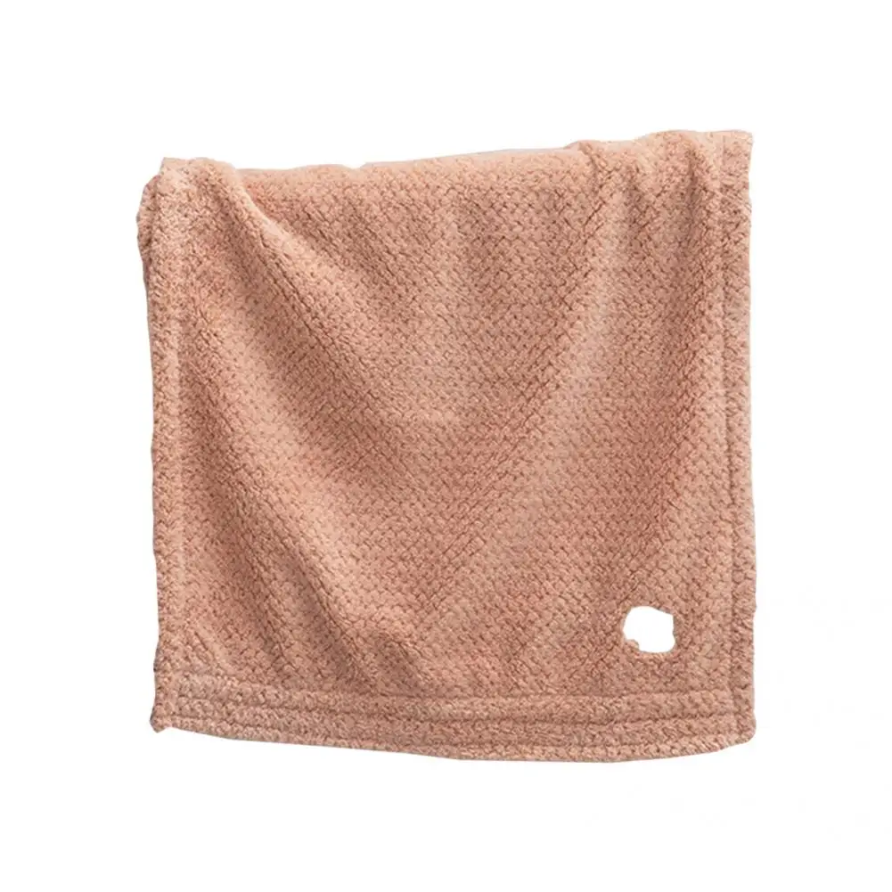 

Practical Great Lint Free Thickened Face Towel Lightweight Hair Towel Eco-friendly for Dorm