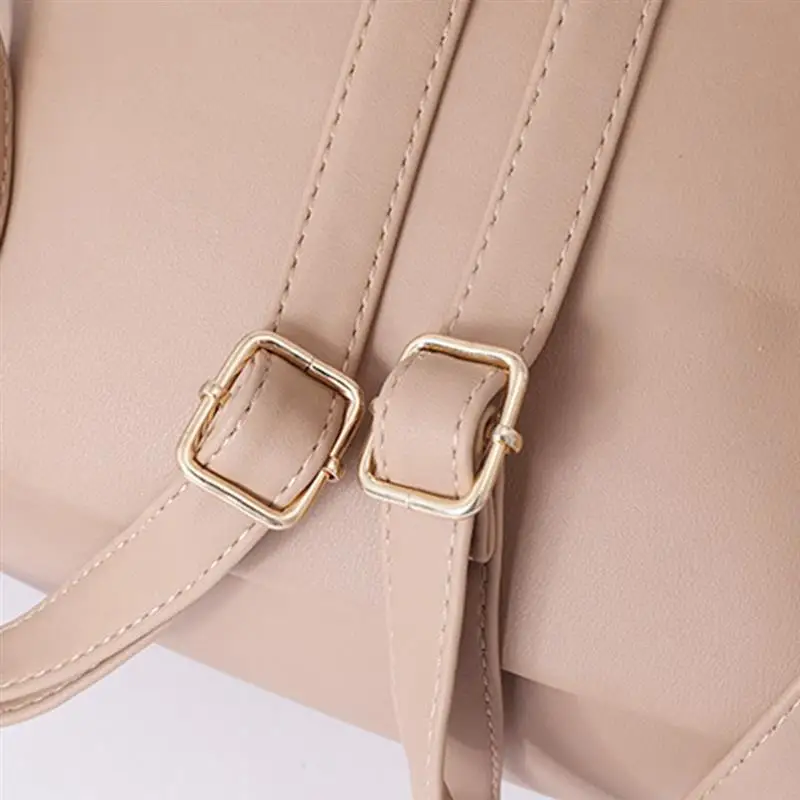 Новый Модный женский рюкзак высококачественный Молодежный кожаный для