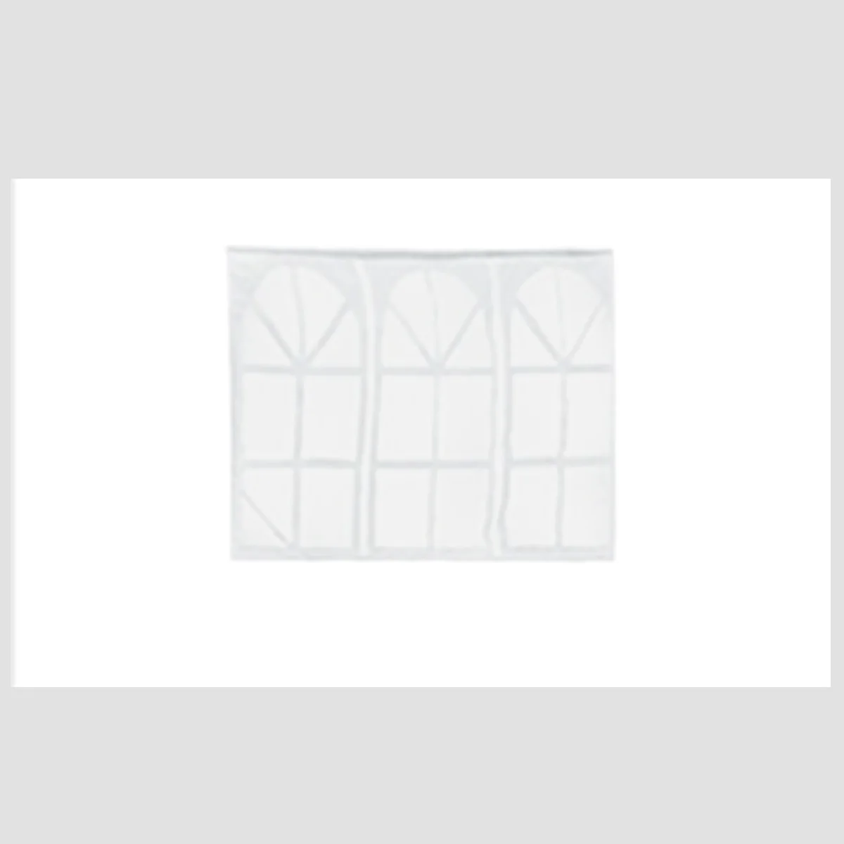White Wall window 10x10FT оксфордская палатка верхняя крышка наружная палатка навес верхняя Замена закрывающий полог стены защитный тент Солнцезащитная УФ шторка защита - Цвет: White Wall window