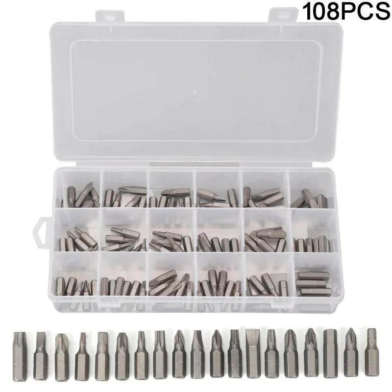 

Hexagon Shank Screwdriver Bit Set Professional Chrome-vanadium Steel TX15