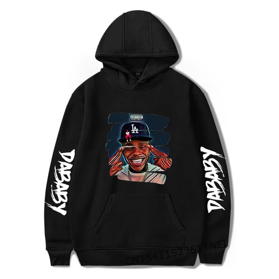 Dababy Rapper Cool New Mens Women's Hoodies New Arrival Harajuku Oversize Daily Casual Hooded Tops Full Print