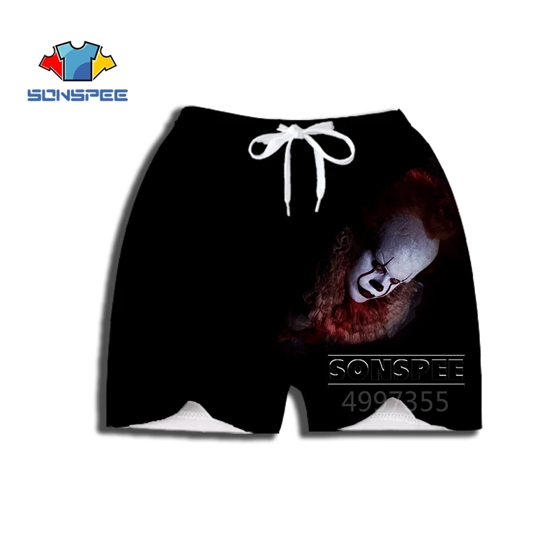 SONSPEE Stephen King's It clown Harajuku/футболка с 3d принтом для мальчиков и девочек-подростков/толстовки/шорты Детская одежда X210 - Цвет: 5
