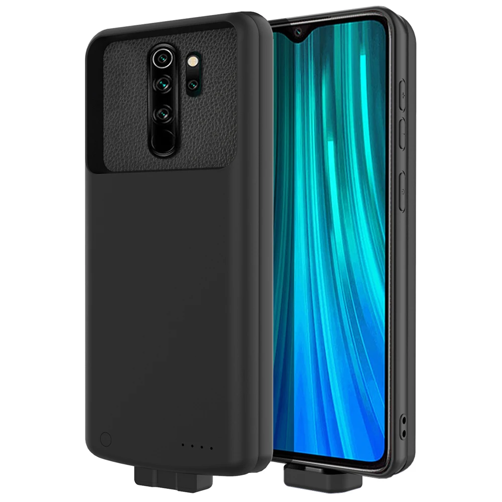 KQJYS 7000 мАч Внешний внешний аккумулятор для Redmi Note 8, чехол для питания, чехол для аккумулятора, внешний аккумулятор для Xiaomi Redmi Note 8 Pro