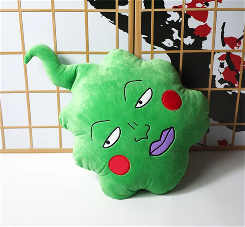 1 шт. подушка с зелеными ямочками мультипликационная Mob Psycho 100 плюшевая анимэ