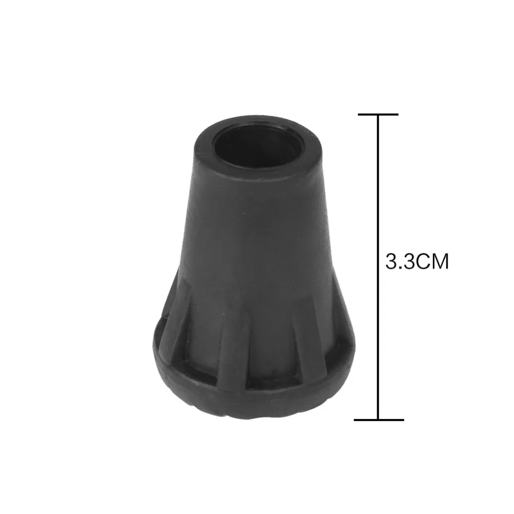 

Trekking Pole Rubber Tip Nordic Walk Stick Cane Climb Replacement Alpenstock Outdoor Camp Hike Protector Cap Tip 6pcs/Lot