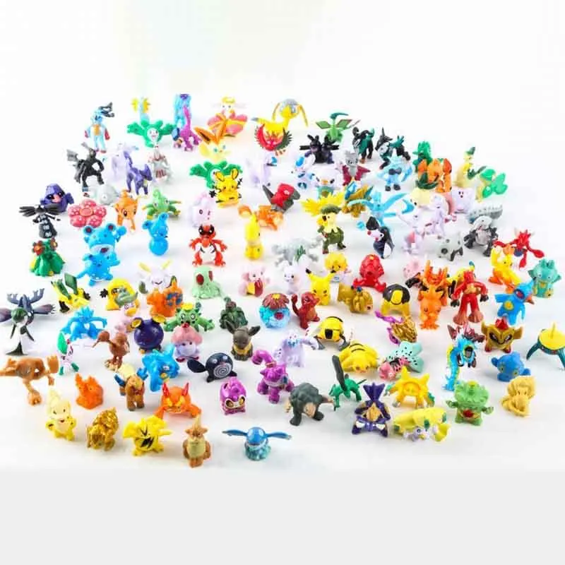 TAKARA TOMY Pokemon 2-3cm Blind Box Set Pikachu Ho-Oh Reshiram ZekromVenusaur Blastoise Charizard Mewtwo Kids Anime Toy |