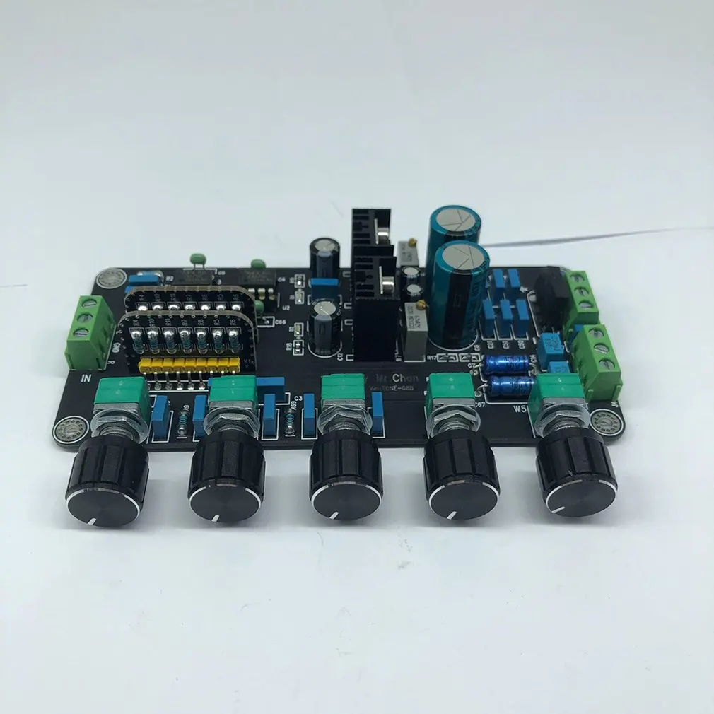 

Pre-Board Tone Board UPC4570C Operational Amplifier Stereo Preamplifier Volume Tone Control With LM317 LM337 Circuit