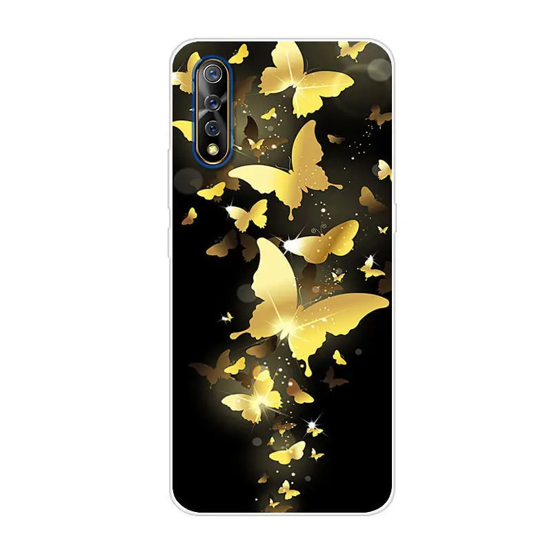 Чехол для VIVO S1 силиконовый чехол на заднюю панель телефона Крышка для VIVO S1 S 1 VIVOS1 V1907 ТПУ мягкий чехол
