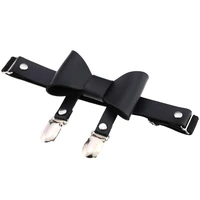 women punk heart sexy pu leather garter belt harajuku butterfly harness tight suspender strap leg harness bondage belts