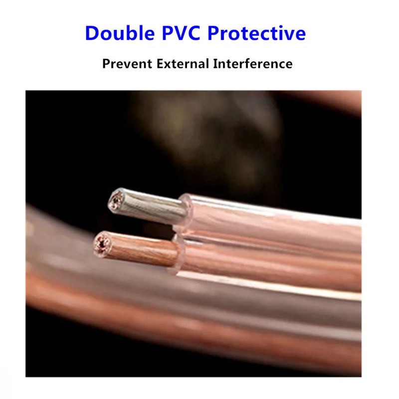 Аудиокабель для домашнего кинотеатра 300 жила провод колонок из бескислородной