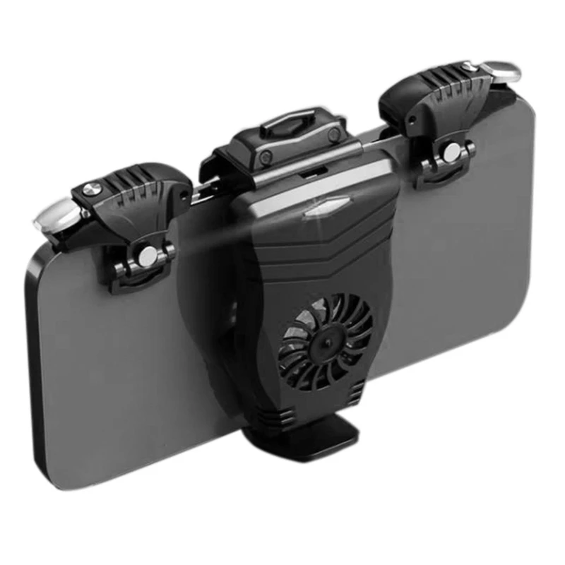 

Mobile Phone Gaming Trigger Mobile Phone Radiator Suit for Pubg Gamepad Game Portable Shoot Button Game Controller
