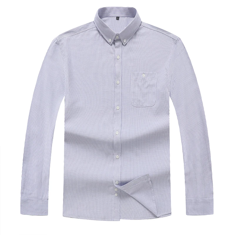 

plus size 10XL 9XL Spring Mens Casual Shirts Cotton Linen Gray Color Brand Clothing Man's Long Sleeve Loose Clothes Male Tops