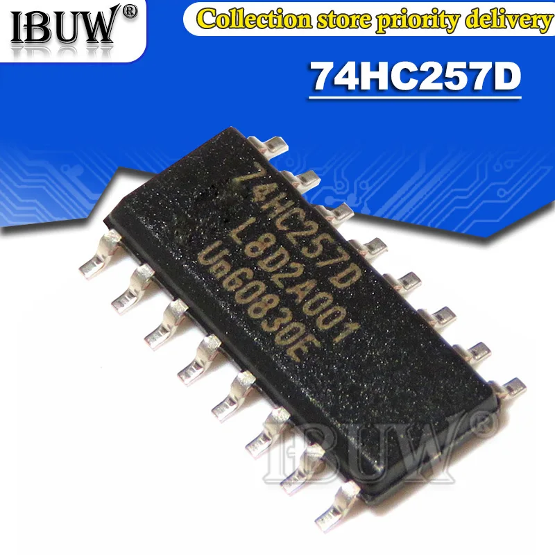 

100 шт SN74HC257D SOP16 74HC257D SOP-16 74HC257 SOP