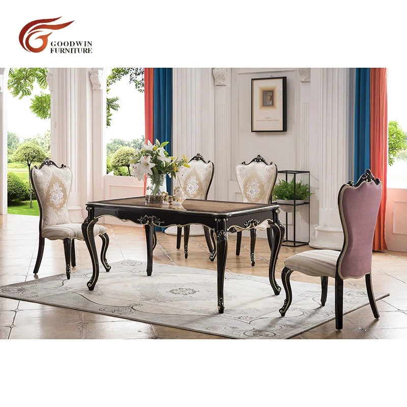 

Legant excellent quality dining room furniture made in china black color WA572