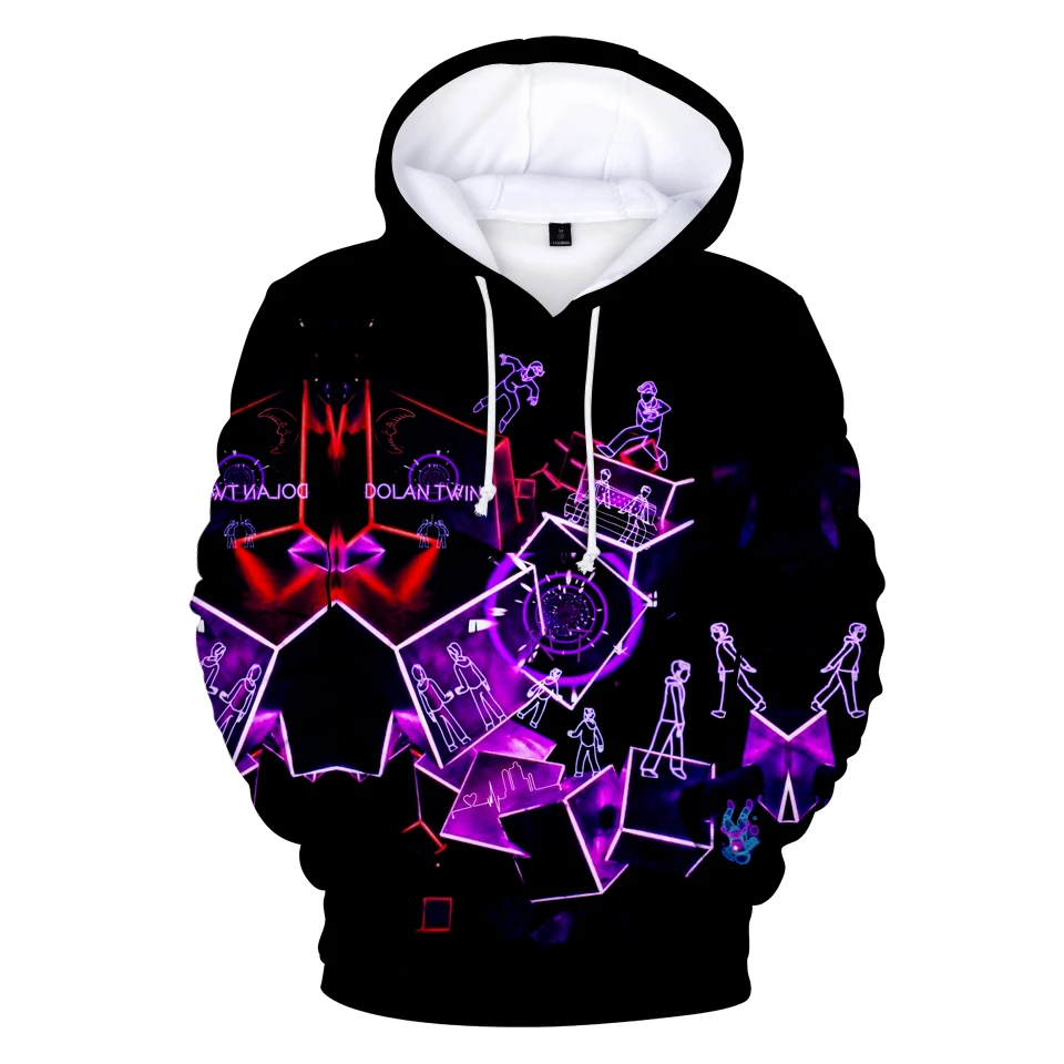 

New Arrival Dolan Twins 3D Hoodies Sweatshirts Men's Casual Oversize Harajuku Spring/Autumn/winter Loog Sleeves Pullovers