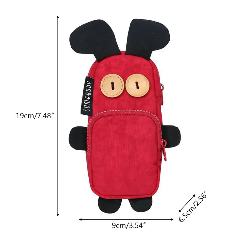 

Kawaii Novelty Cartoon Rabbit Pencil Case Pen Bag Makeup Pouch School Stationery 1XCB