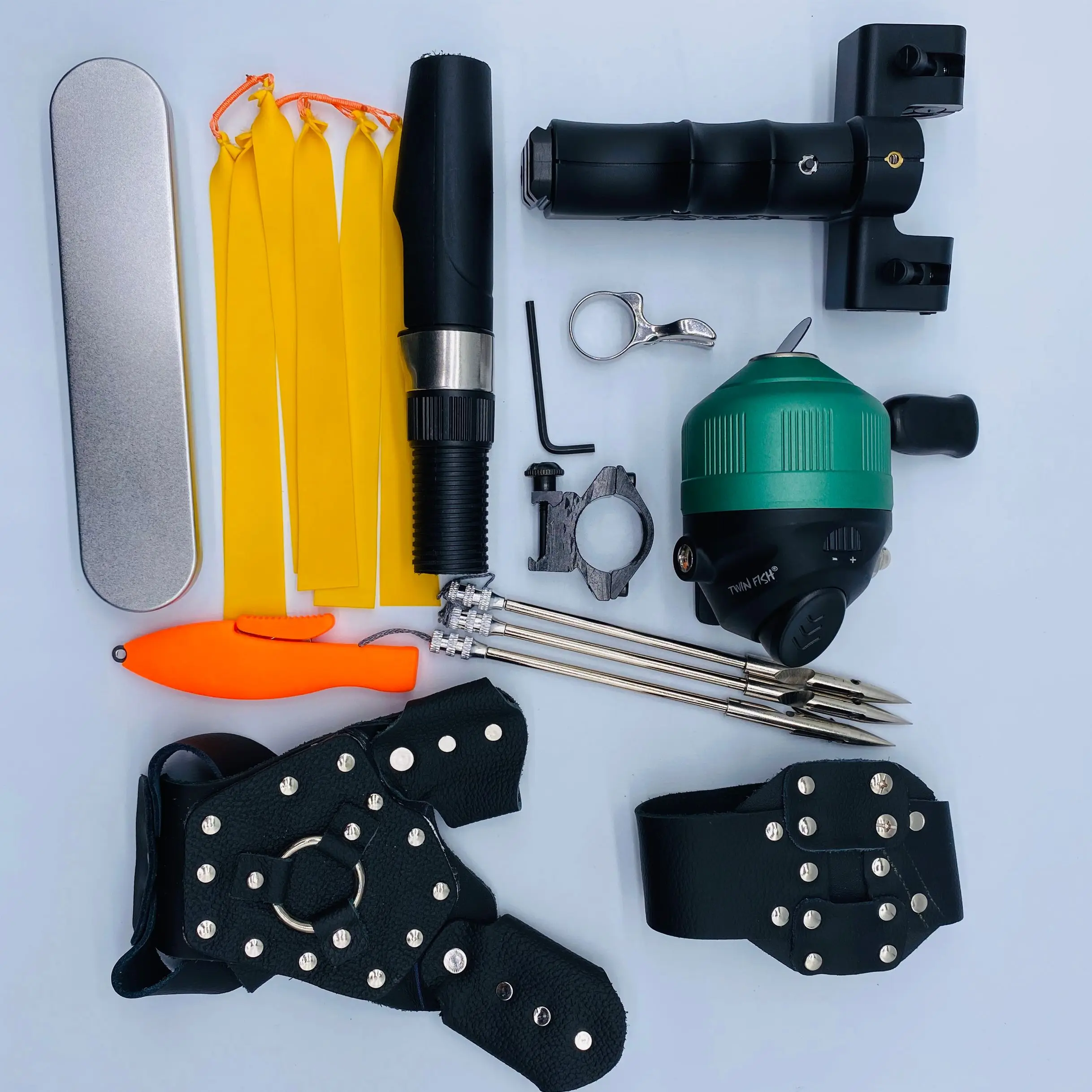 

Fishing Slingshot Set Powerful Archery Shooting Hunting Set Catapult Combination Arrow Sling Shot With Red laser Shooter Fish