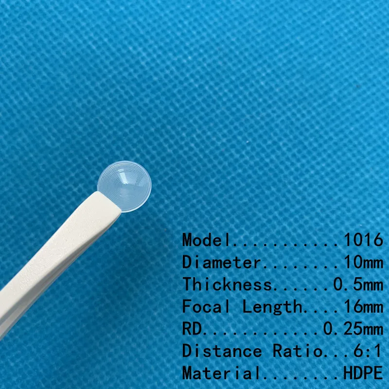 Несколько размер 10 шт PIR с линзой Френеля регулируемой яркостью объектив для