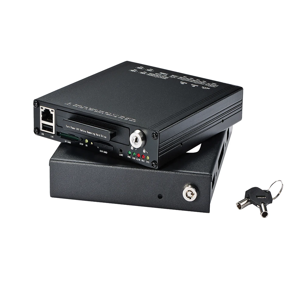 

4CH 1080P Video Recording Vehicle Mobile DVR for Truck and Bus with 4G GPS
