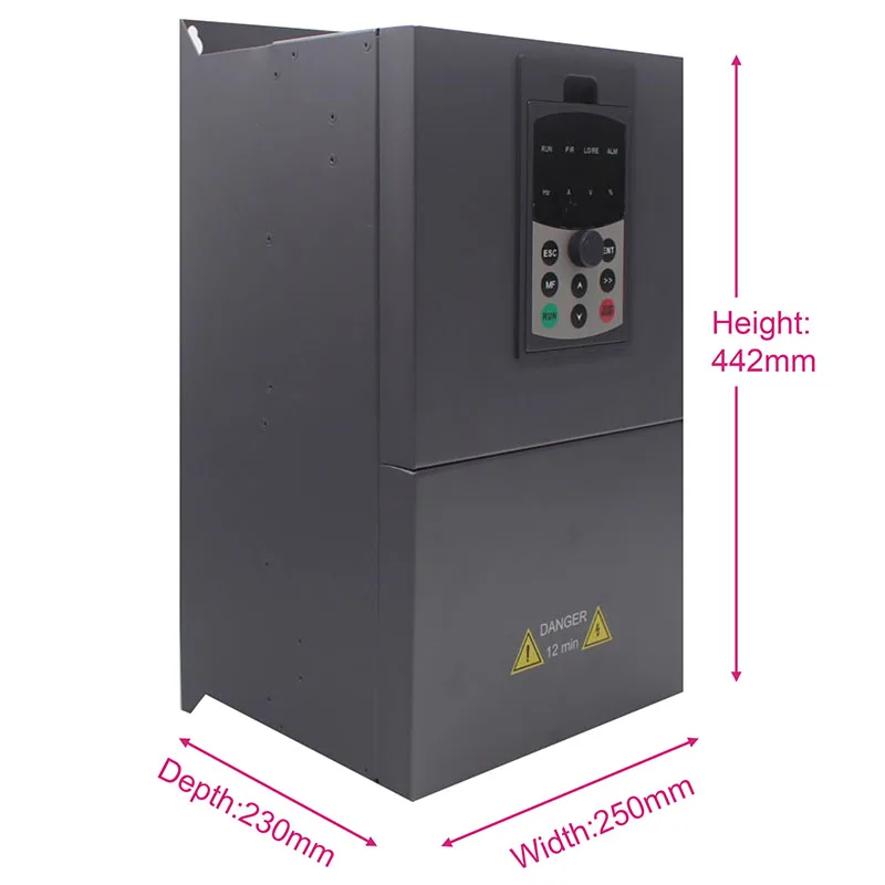 VFD 37 кВт 380 В Векторный Преобразователь переменной частоты для преобразователя