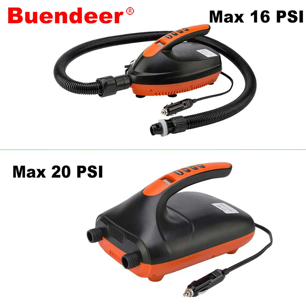 Buendeer SUP Автомобильный Электрический воздушный насос Интеллектуальный