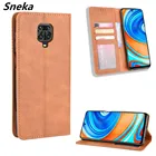 Чехол-книжка для Xiaomi 10 Pro CC9 9T 8SE Play Redmi 8A 7 Note 9S 8T GO, кожаный, с отделением для визиток