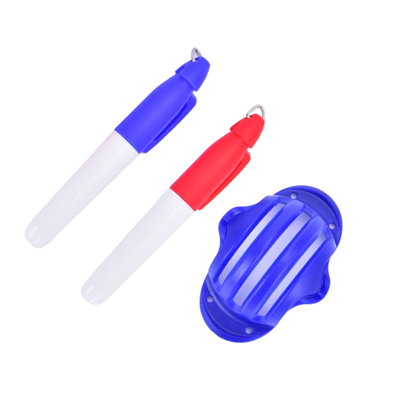 

Golf Ball Alignment Line Marker Marks Template Draw Golf Swing Golf Training Supplies New Design Golf Ball Liner With Marker Pen
