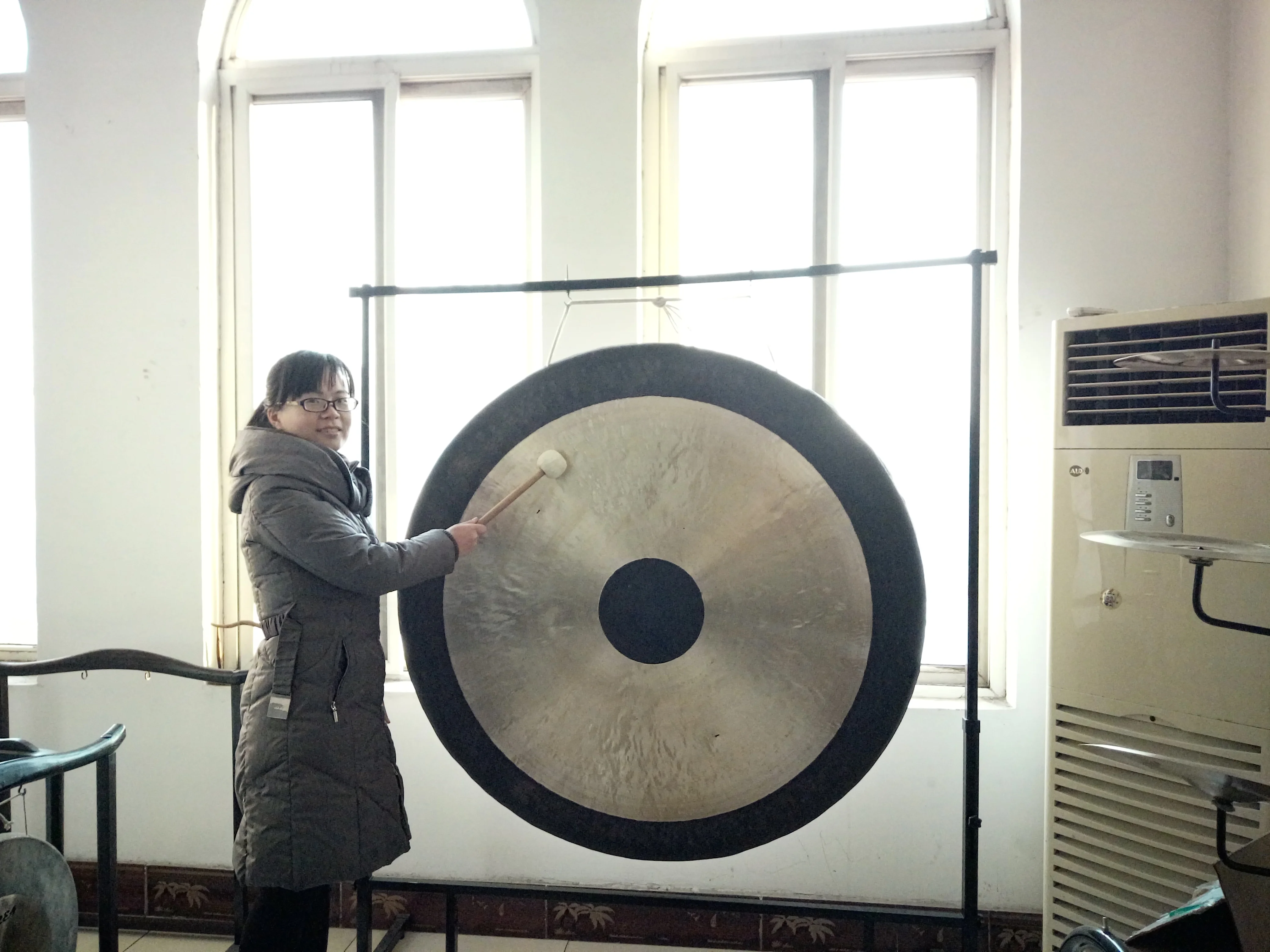 

Percussion musical instruments traditional Chinese 110cm Chau gong