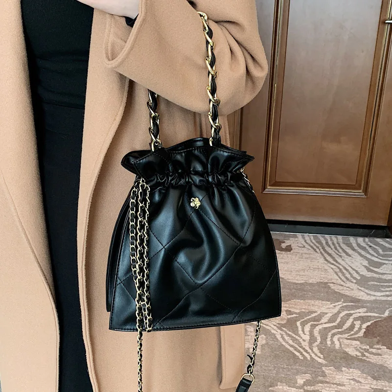 Новейшие стильные сумочки в стиле ретро Женская осенне зимняя сумка через плечо