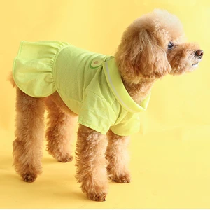 Luxurious Dog Clothes Cute Shirt Pet Clothing for Dogs Costume Cotton Puppy Pet Clothes for Small Dogs Outfits