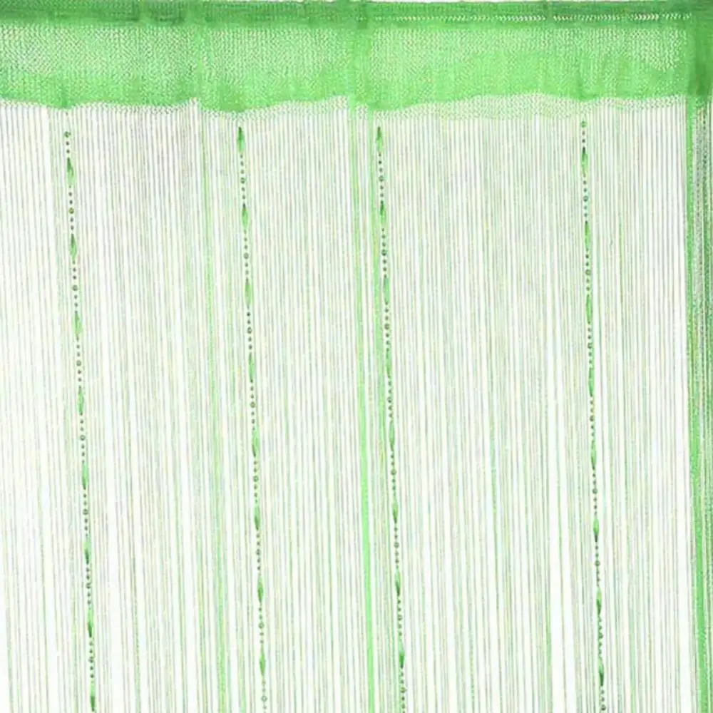 Блестящие занавески балдахины с кисточками прозрачные Занавески для дверей