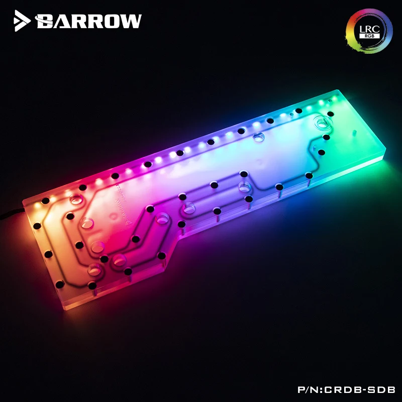 Barrow Waterway plate for COUGAR DarkBlader case Aurora For Intel CPU Water Block &amp Single GPU Building CRDB-SDB | Компьютеры и