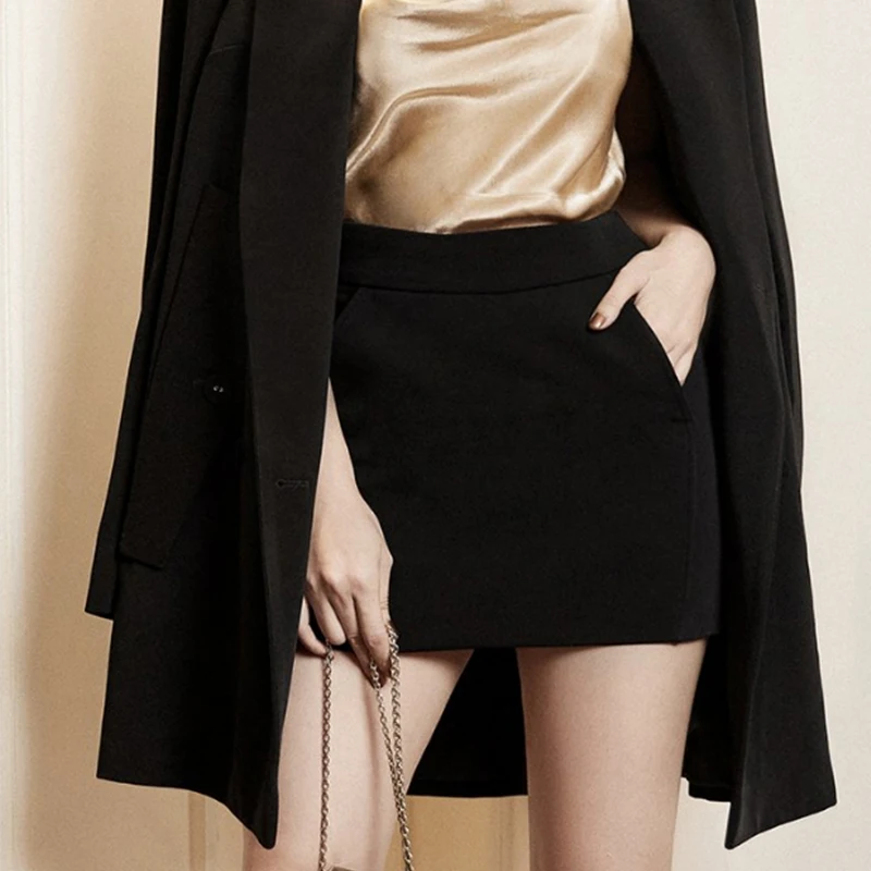 Max Spri длинный рукав офисный Женский комплект из 2 предметов пальто и боковой