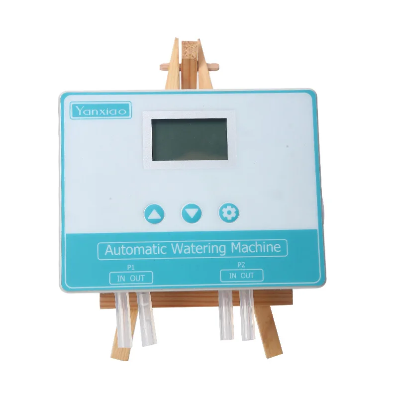 

NEW liquid crystal double pump garden automatic watering device drip irrigation system series double automatic watering device
