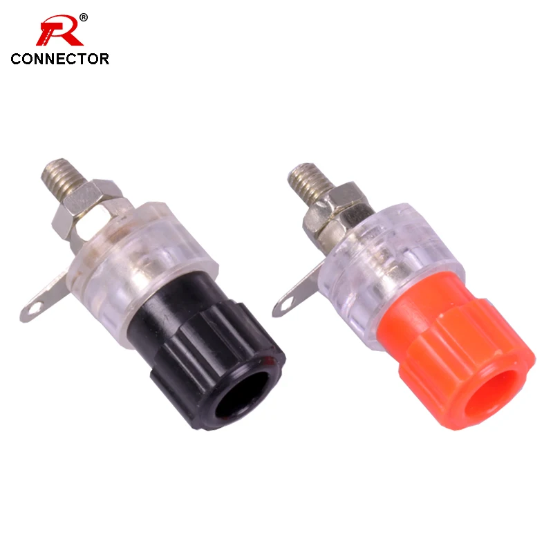 50 шт./25 пар Соединительный разъем для 4 мм типа банан клемма кабеля аудио