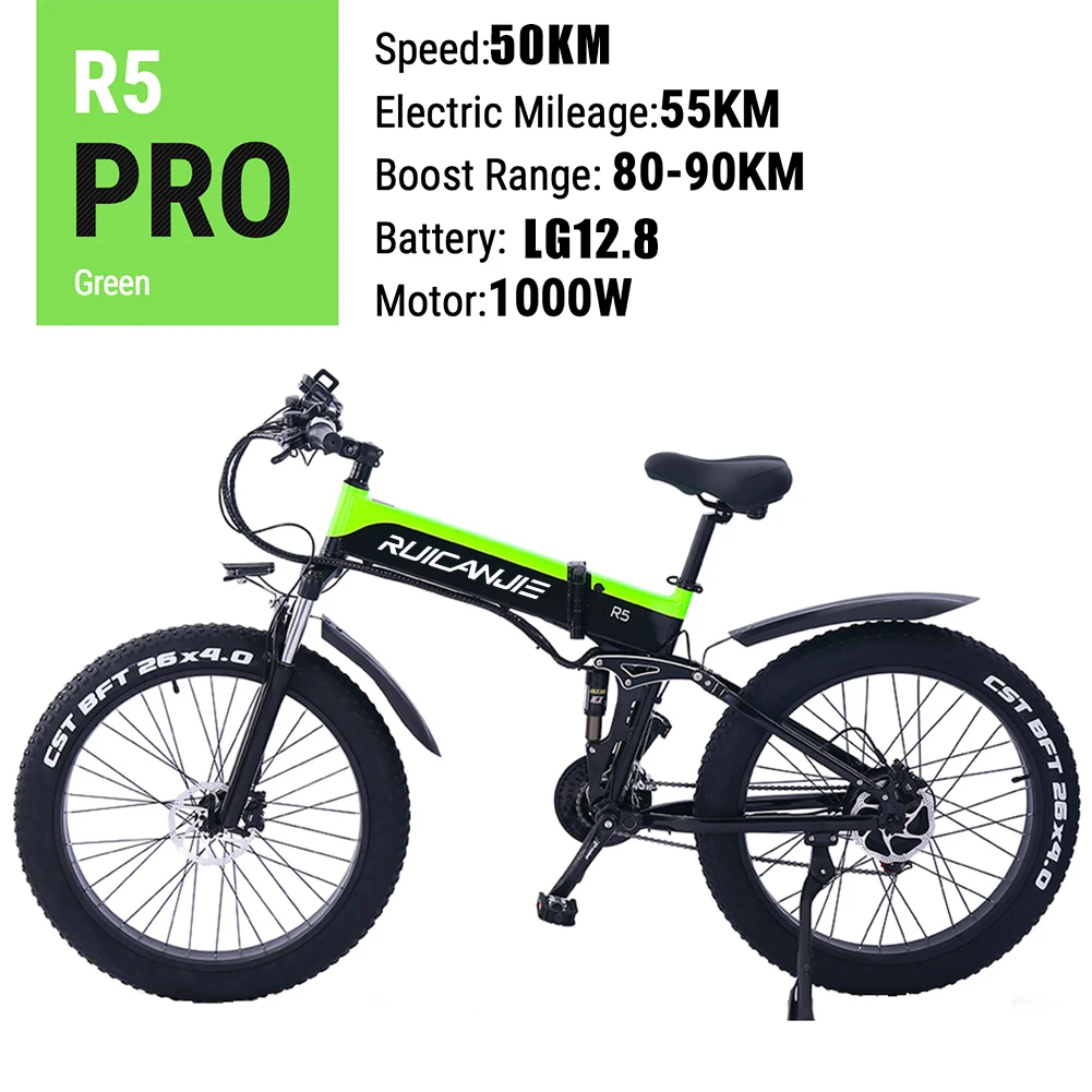 Online Elektrische Fahrrad 1000W 48V Bike 4,0 Elektrische Strand Fett Reifen Elektrische Fahrrad 48V Herren Mountainbike Schnee Ebike 26 Zoll Fahrrad