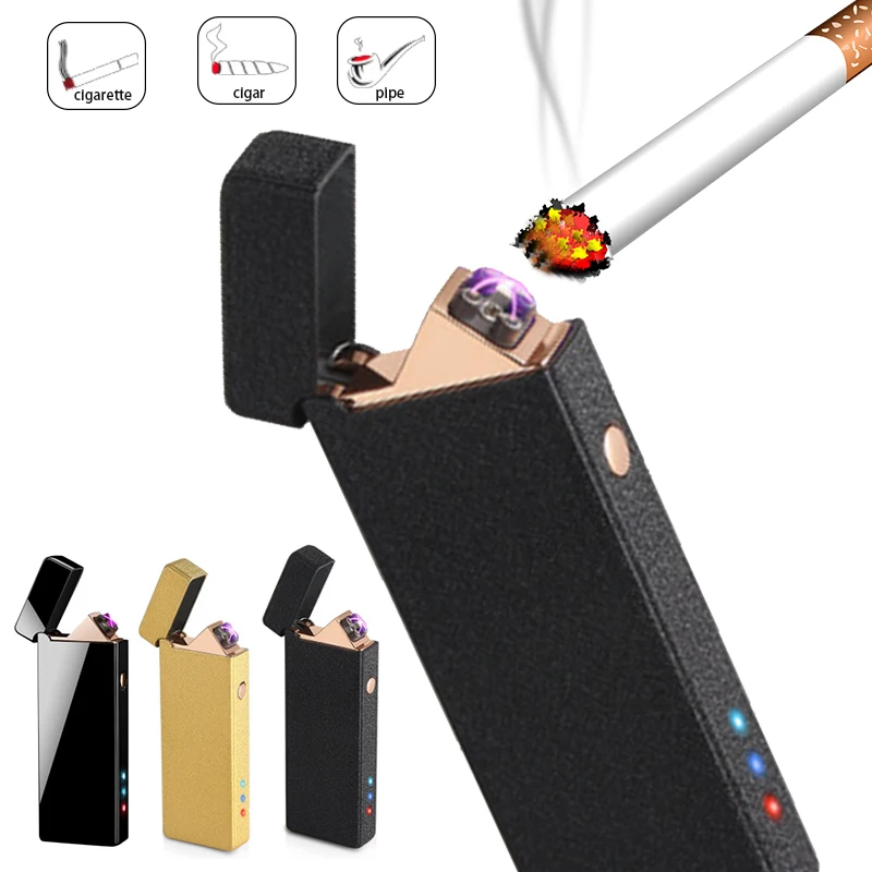 Электрическая водонепроницаемая ветрозащитная Электронная зажигалка с